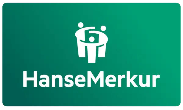 Logo der Hanse Merkur Versicherung.