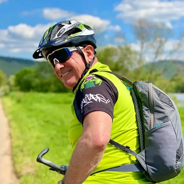 Schuy Rad-Guide Heinz Becker.