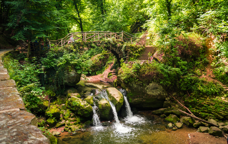 Schiessentümpel im Müllerthal in Luxemburg