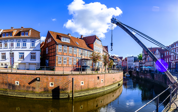 Altstadt von Stade in Norddeutschland