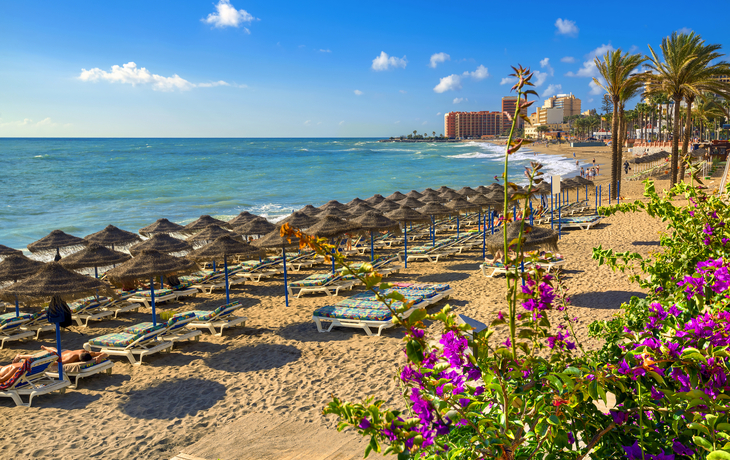 Benalmádena an der Costa del Sol in Andalusien, Spanien