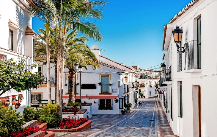 Benalmádena an der Costa del Sol in Andalusien, Spanien