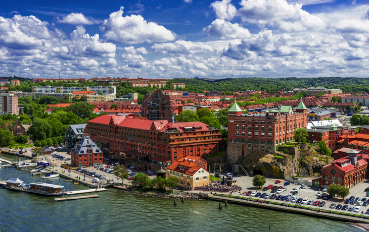 Hafen von Göteborg, Schweden