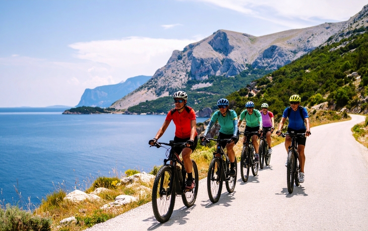 Kvarner Bucht Inselhüpfen per Rad