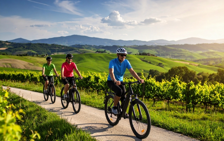 Radreise Toskana