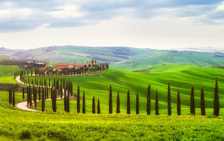 Frühling in der Toskana, Italien