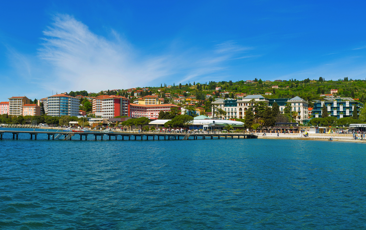 Portorož an der slowenischen Adriaküste