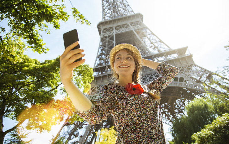 Eiffelturm in Paris, Frankreich