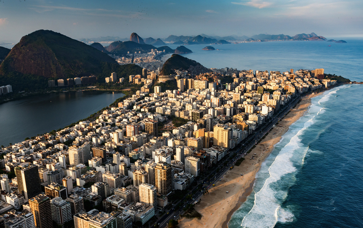 Ipanema-Strand in Rio de Janeiro