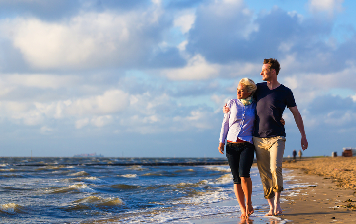 Spaziergang am Strand