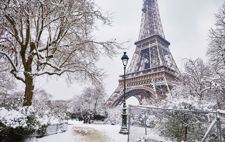 Eiffelturm im Winter