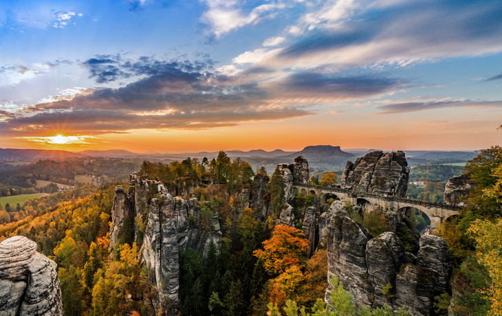Bastei in der Sächsischen Schweiz