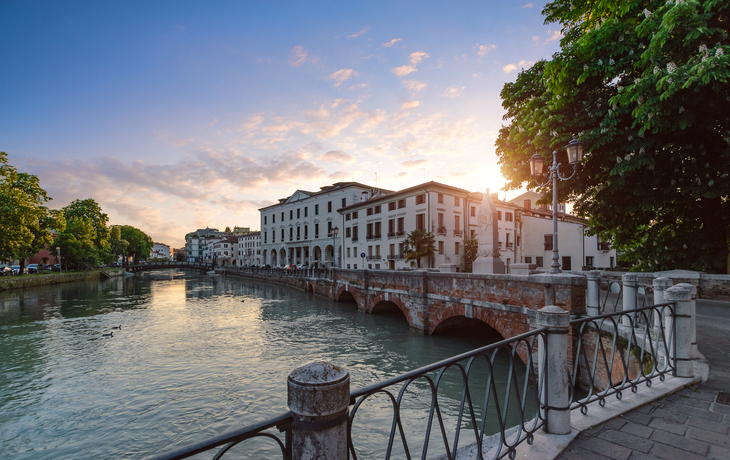 Treviso im Nordosten Italiens