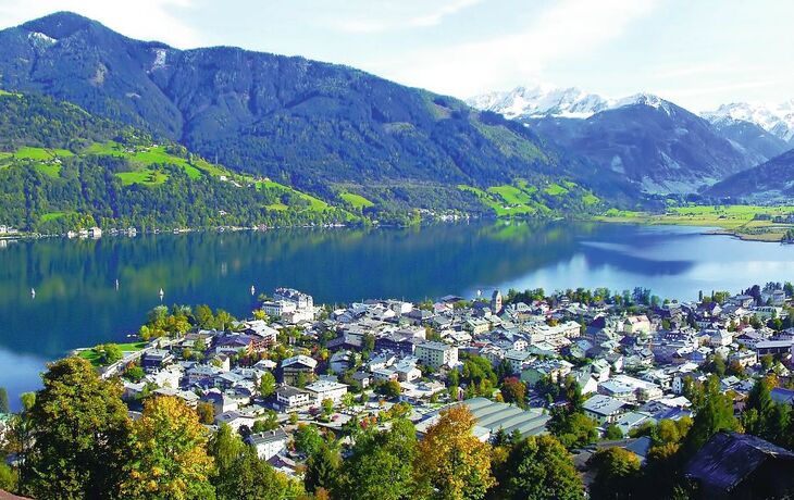 Blick auf Zell am See