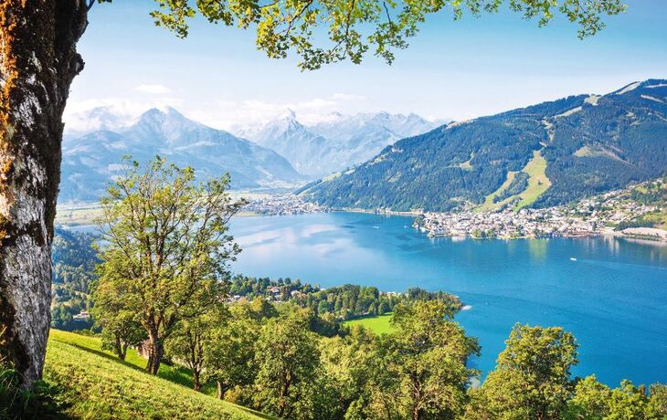 Blick auf Zell am See