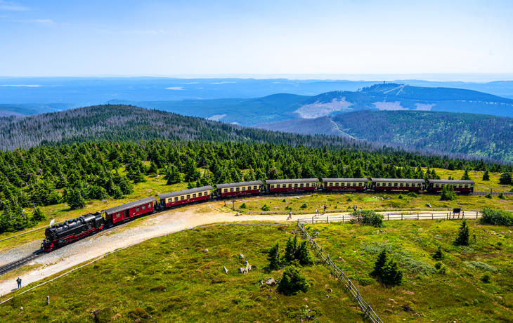 Brockenbahn auf dem Brocken
