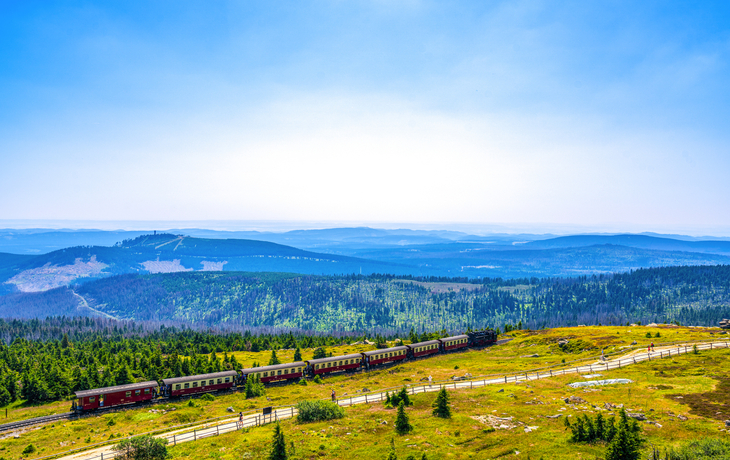 Brockenbahn auf dem Brocken