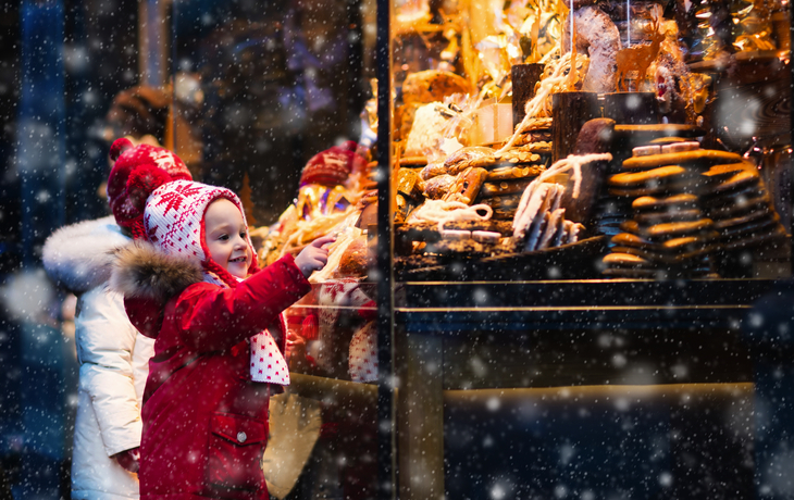Leckereien auf dem Weihnachtsmarkt