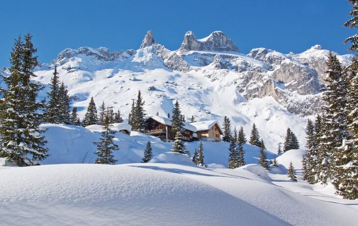 Winterurlaub in den Bergen