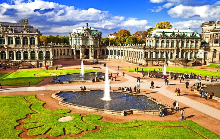Zwinger in Dresden, Deutschland