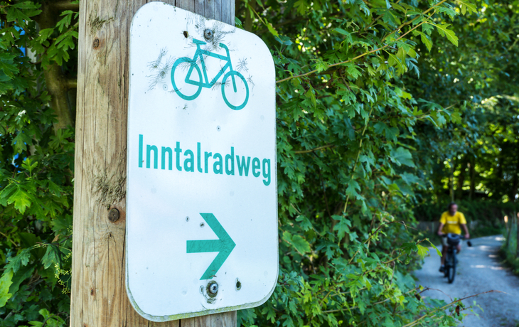 Schild Inntalradweg