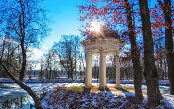 Schlosspark Lützschena in Leipzig