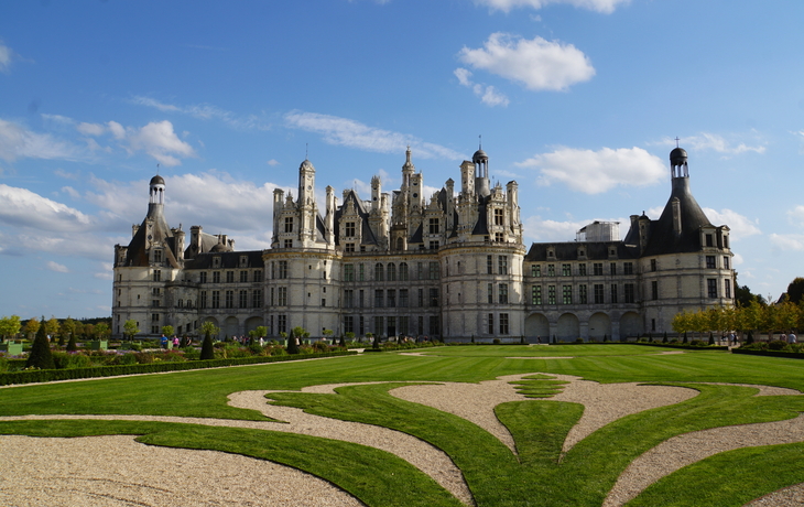 Schloss Chambord im Loiretal, Frankreich