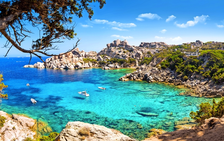 Capo Testa auf Sardinien, Italien