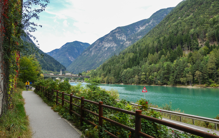 Etschradweg Richtung Bozen