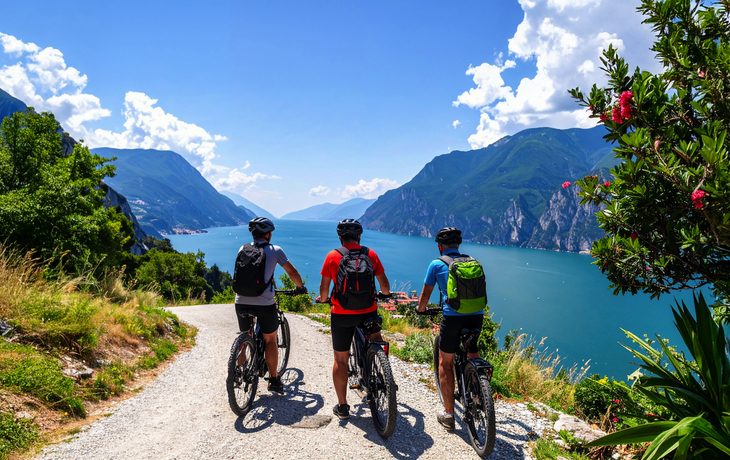 Etsch-Radweg zum Gardasee