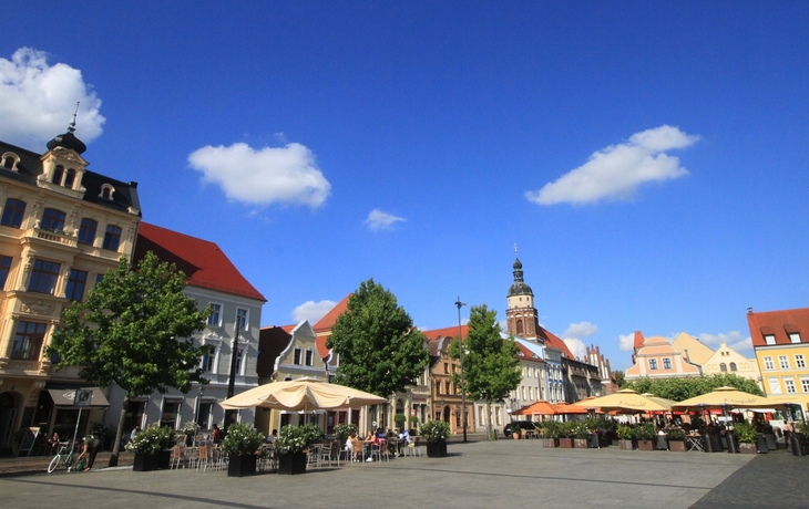 Altmarkt von Cottbus
