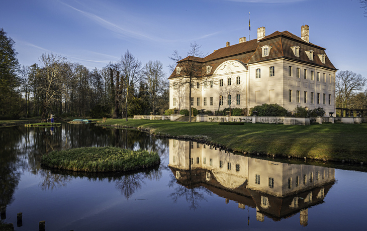 Schloss Branitz im Fürst Pückler Park bei Cottbus