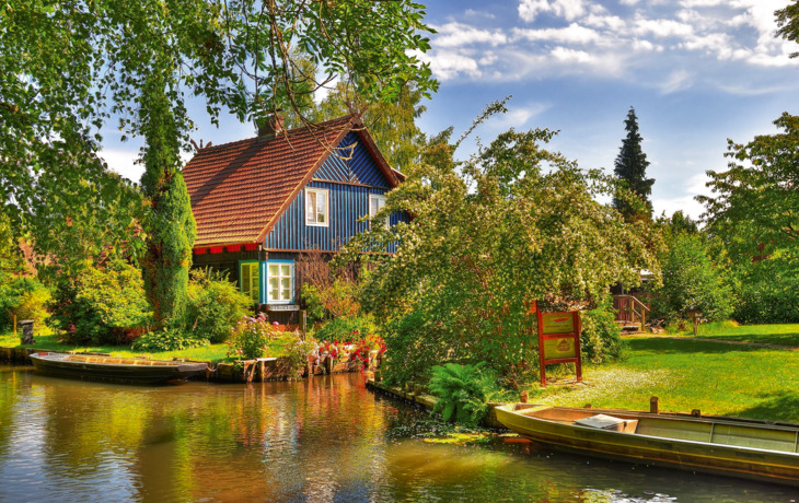 Haus im Spreewald, Deutschland