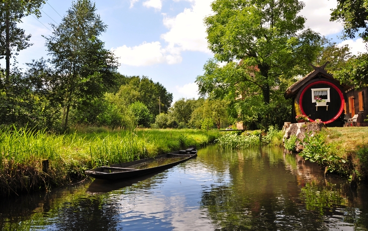 Kahnfahrt im Spreewald, Deutschland