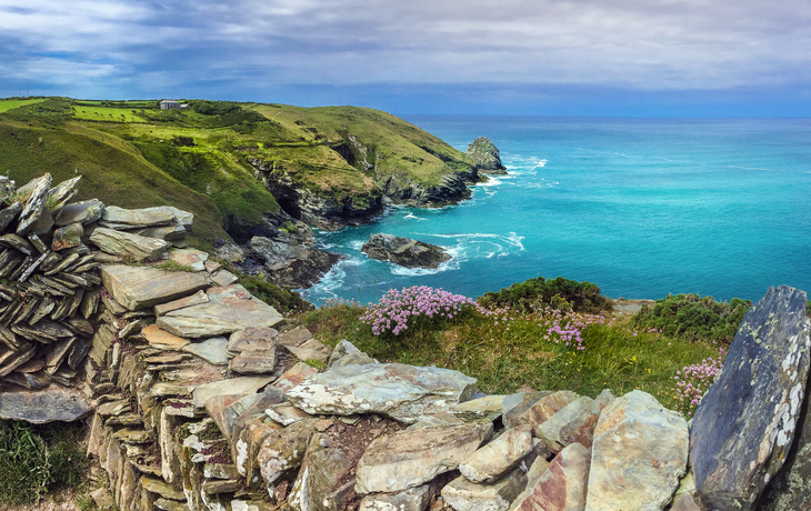 von Boscastle nach Tintagel in Cornwall, Vereinigtes Königreich