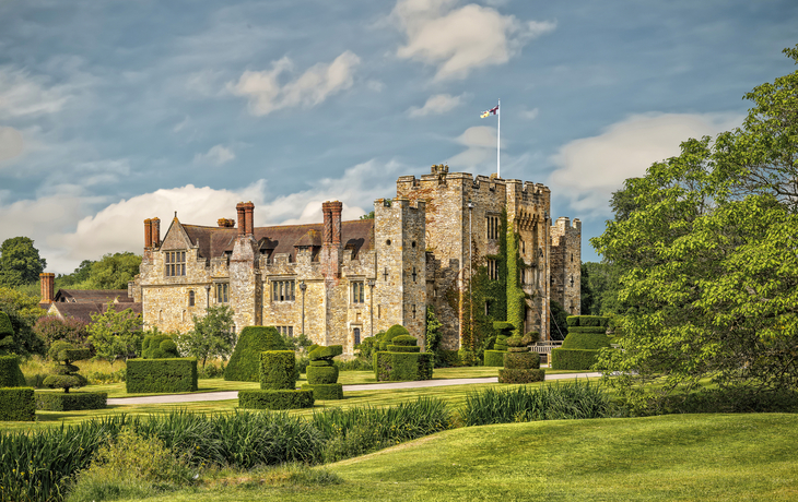 Hever Castle in Kent,England