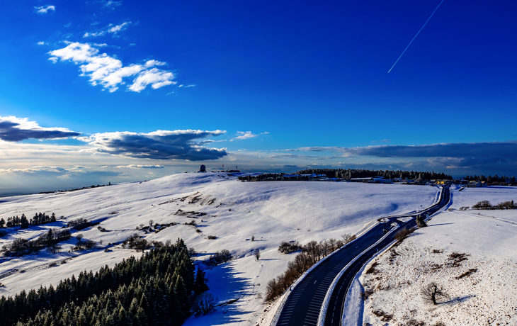 Wasserkuppe im Winter