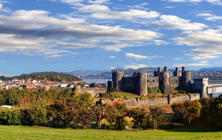 Conwy Castle in Wales