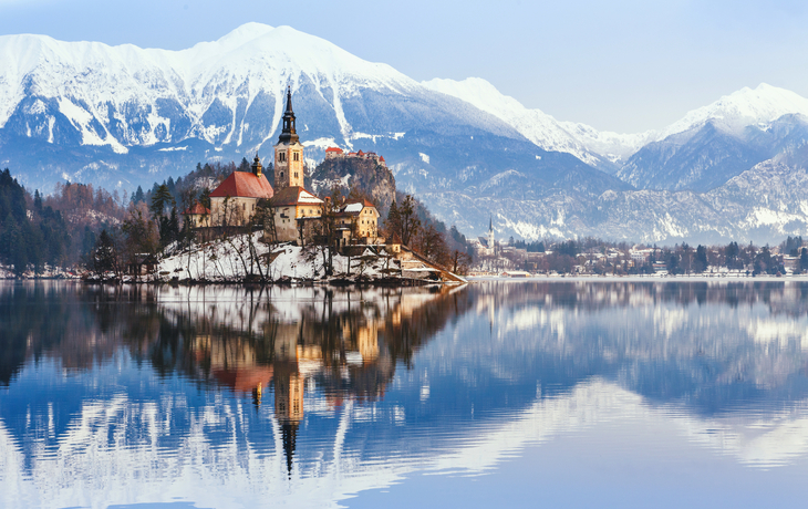 Winter am Bleder See