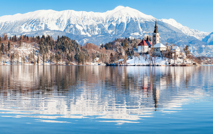 Bleder See im Winter