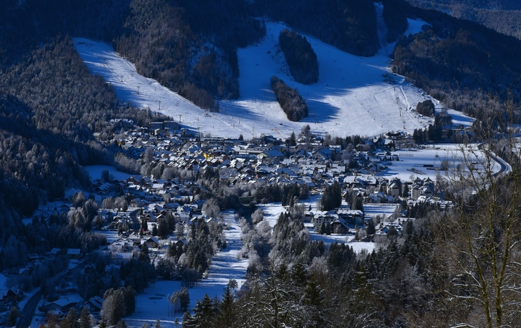 Kranjska Gora in Slowenien