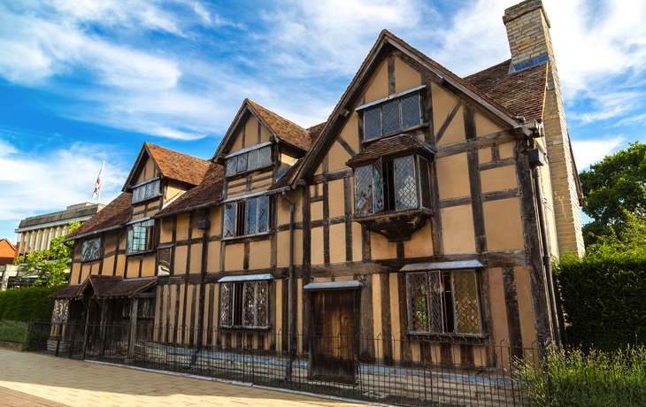 Shakespeares Geburtsort in Stratford-upon-Avon
