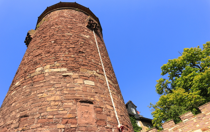 Burg Trendelburg im Landkreis Kassel in Nordhessen, Deutschland