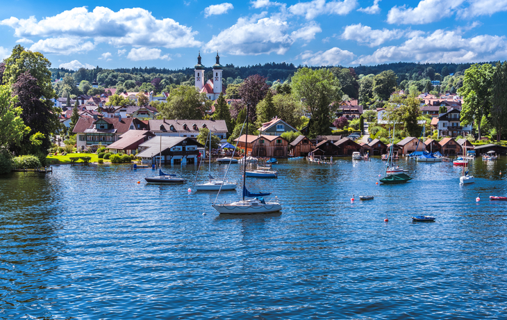 Tutzing am Starnberger See in Deutschland