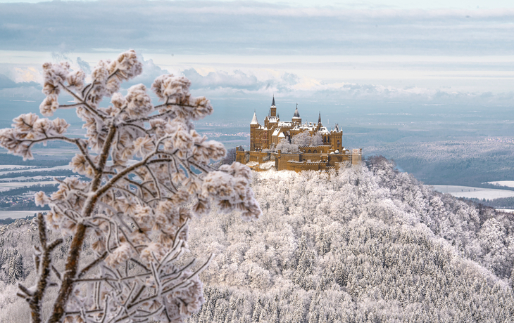 Burg Hohenzollern in Baden-Württemberg, Deutschland