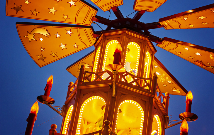 Weihnachtspyramide in Weimar