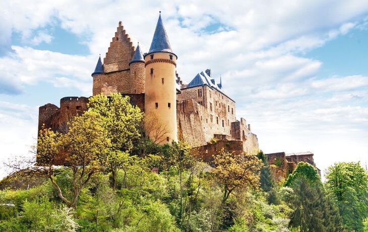 Burg Vianden in Luxemburg