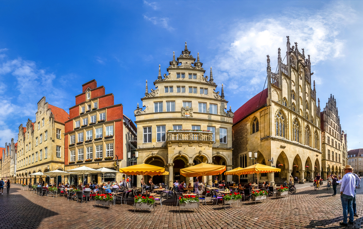 Prinzipalmarkt in Münster, Deutschland