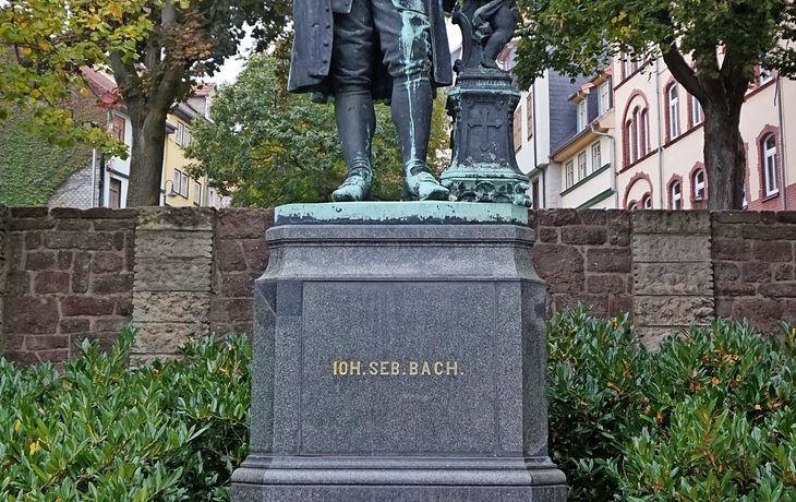 Bachdenkmal in Eisenach, Deutschland
