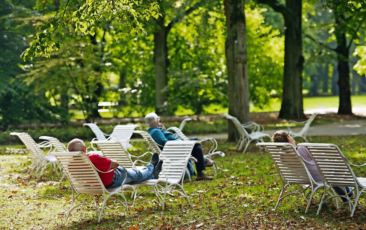 Landschaftsgarten im englischen Stil